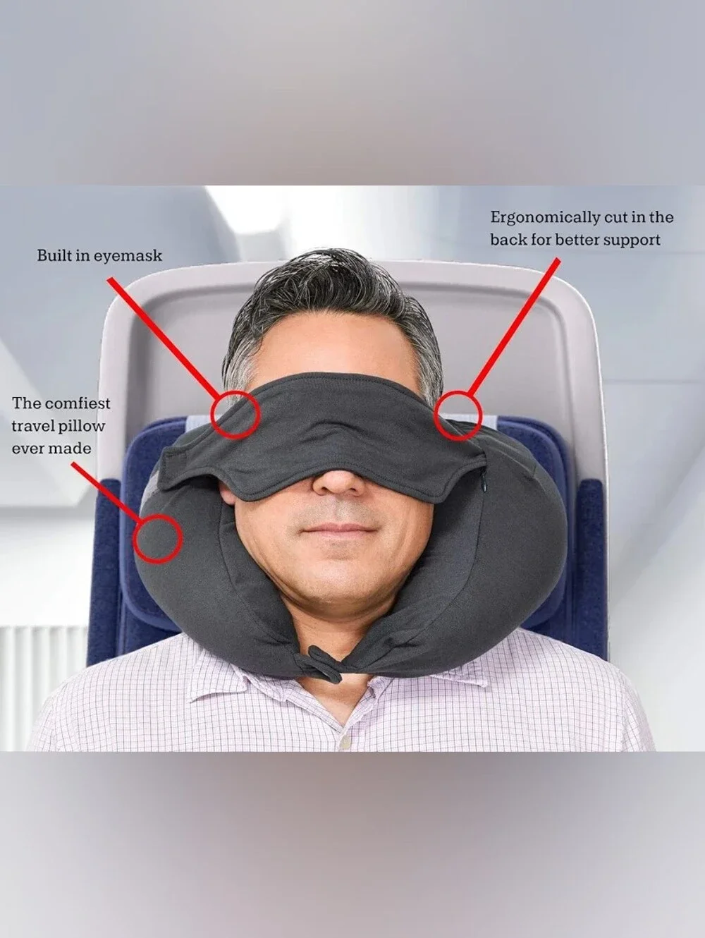 Yogibo Nap X Neck Pillow - ECU